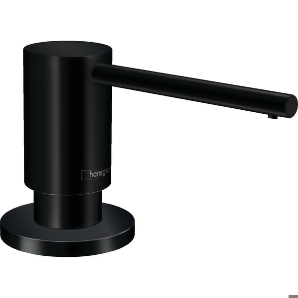 Hansgrohe Soap Dispenser, Focus In Matte Black 40438671 Zoro